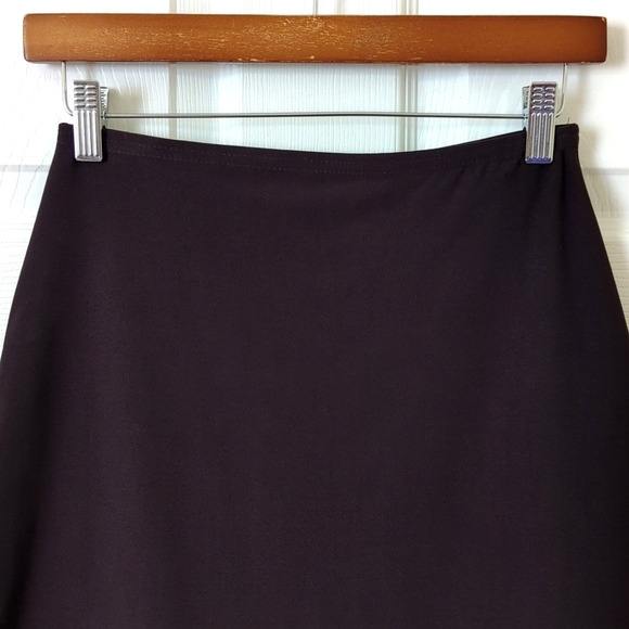 Evolution Not Revolution 90's Vintage High Waisted Side Slit Knee Length Skirt S - Picture 2 of 10
